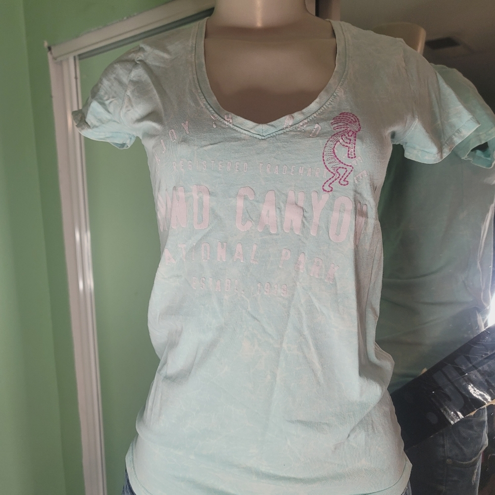 EMI Grand Canyon light blue fitted shirt